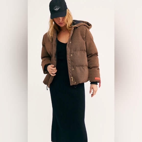 Scotch & soda lurex stargazer sparkle hooded puffer jacket fully lined size XS - Picture 1 of 9